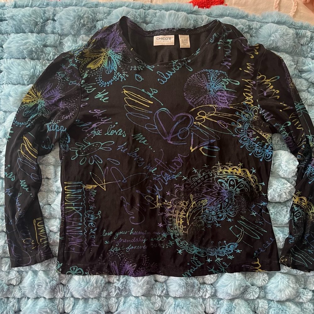 chicos funky top